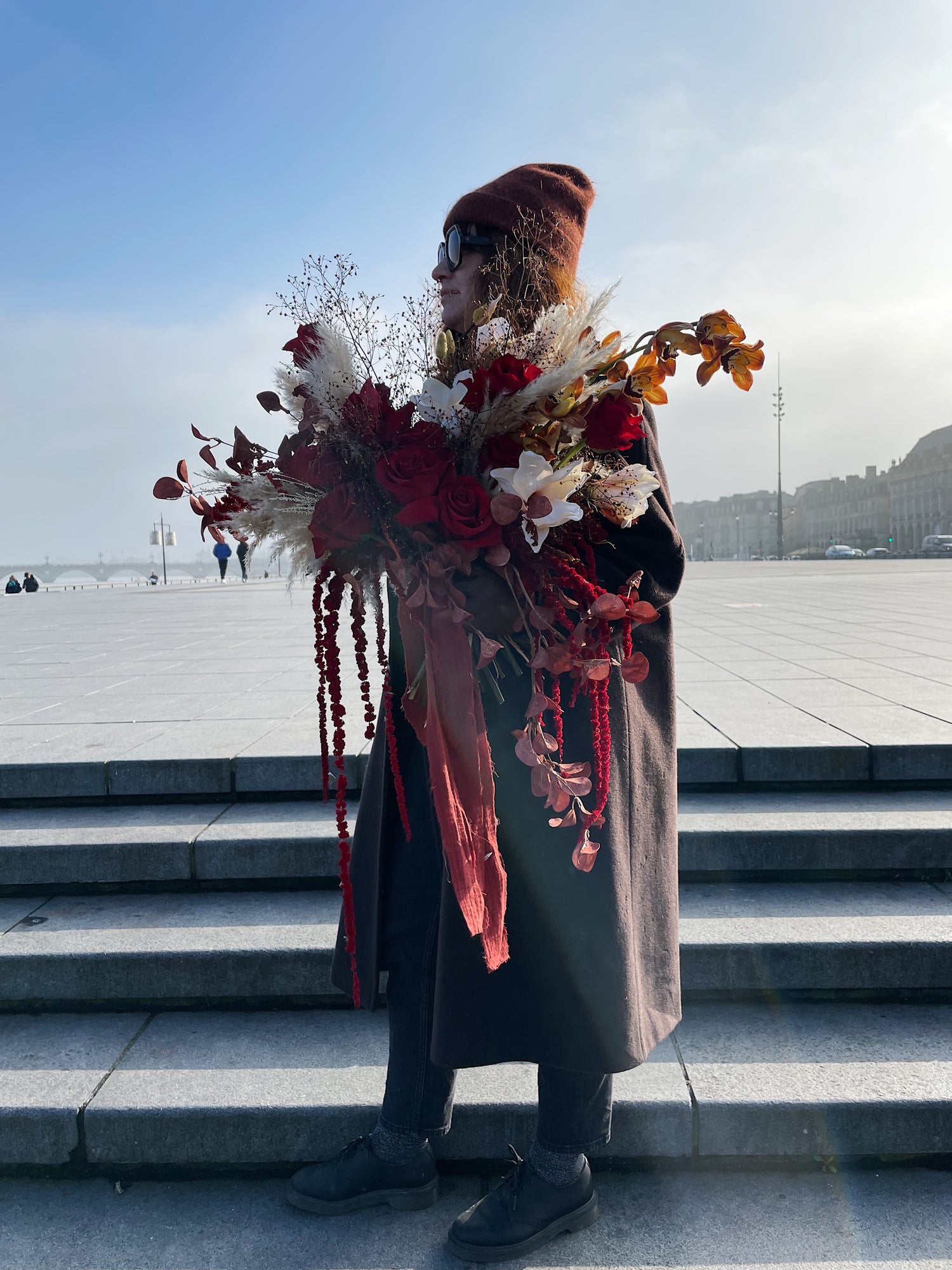 Joanna dealeuse florale de fleurs fraiches et fleurs séchées